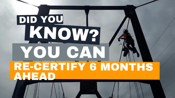 Did you know-Recertify 6 months