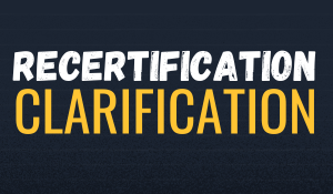 IRATA certification expiration clarification